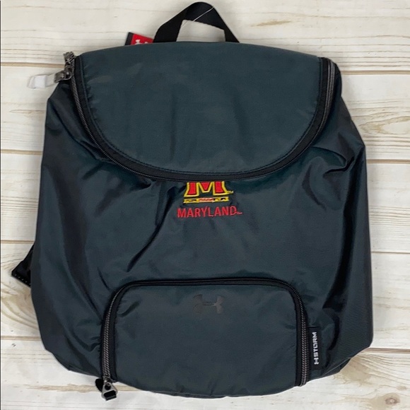 Maryland Terrapins Backpack Duffle Laptop Bag Terp - Picture 1 of 8